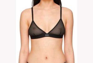 Orginal Balenciaga Black Nylon Bra