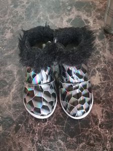 Girl Black Shoes For 2 To 3 Years Girls