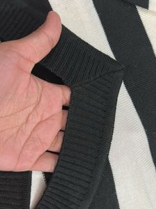 Striped Knit Sweater