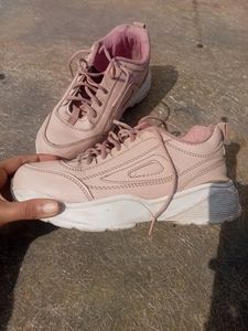 Peach Sneakers