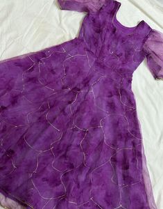 Prettiest Organza Dress(Y2k Print)💞