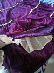 Heavy Wine Colour Lehenga