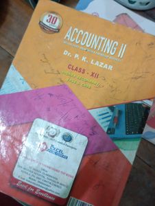 Accounting II Textbook Class Xll
