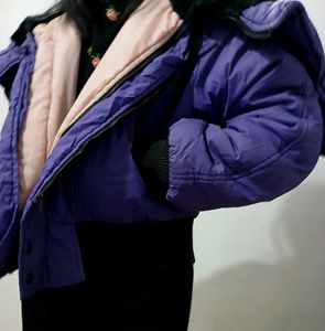 Purple Puff Jacket