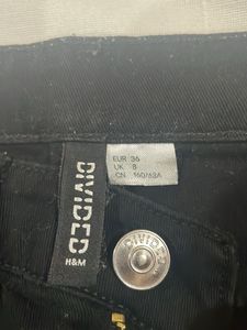 H&M Divided Black Jeans