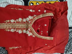 ♥️handmade zari work kurta  plazo set