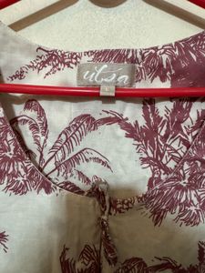 Tropical Print Vest Top (Westside)