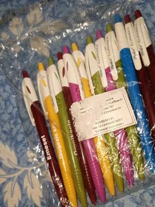 New 12 Pieces  Blue Ball Pen