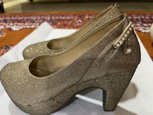 Copper High Heels Shoes