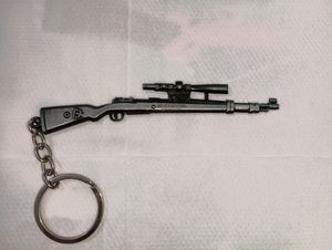 Bolt Rifle Metal Gun Keychain (11.5cm)