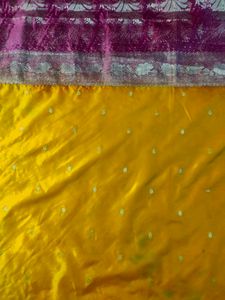 Silk Yellow Saree