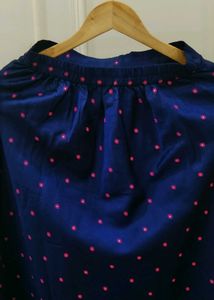 Pink &amp; Blue Lehenga Choli Set