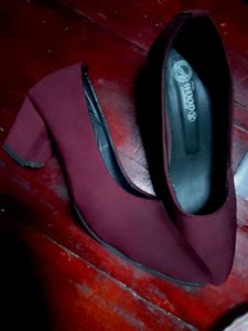 Burgundy Heels