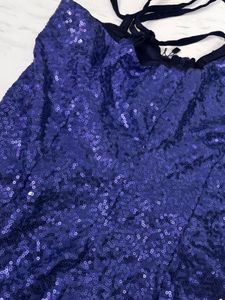sparkling blue top