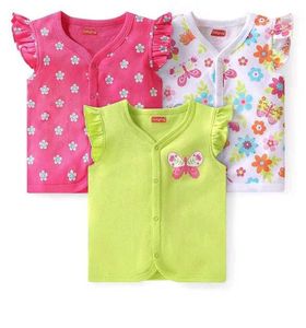 New Born Baby Top Set Of 3