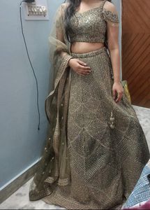 Olive Lehenga
