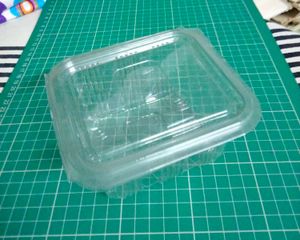 20 pcs Hinged Clamshell Food Container