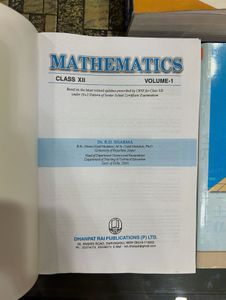 Class 12 RD Sharma