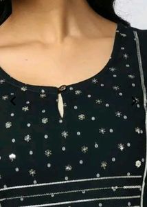 xs size new green festive kurta