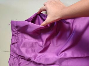 Satin Kurti pent set💜