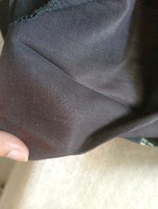 Striped Textile with Embellishments