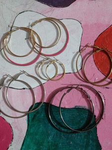 Any combo of 3 Hoop Earring Collection