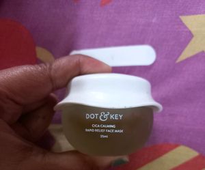 Dot &amp; key cica calming rapid relife face mask