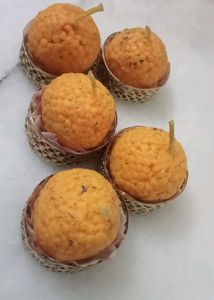 4 Laddu Decorative Candle