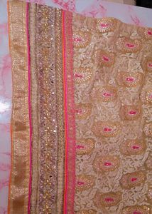Elegant Golden heavy kurti✨️