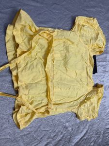 Yellow Top New With Tag