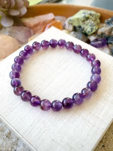 HEALTH HEALING| Amethyst Beaded Bracelet