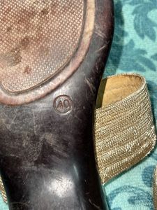 Beautiful Golden Sandals