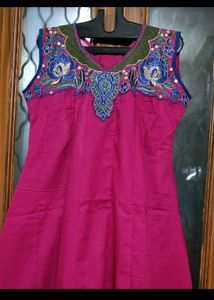 Beautiful Embroidery Work Kurti