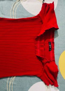Red Dress By Shein