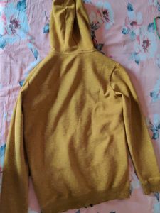 Gold Full-Zip Hoodie