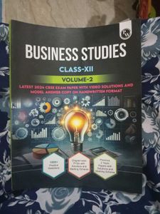 Business Studies Class XII Vol 2