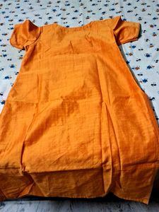 Elegant Orange Kurta
