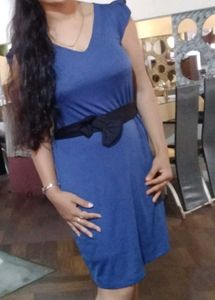 Beautiful Blue Mini Dress