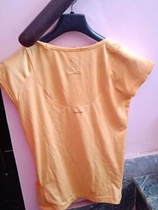 Adidas Climacool Women&#39;s Orange Tee