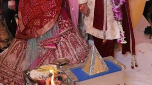 Bridal Lehenga With Heavy Can-can