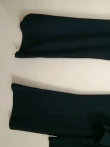 Black Co Ord Set (Streachable)