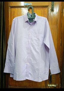 Men's Lavender Formal Shirt