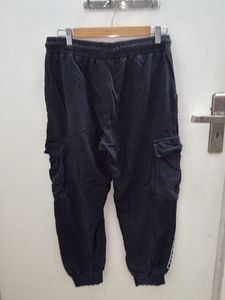 Black Cargo Joggers