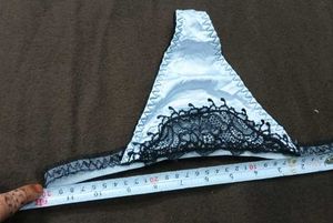 Lace Trim Thong Panty 💚