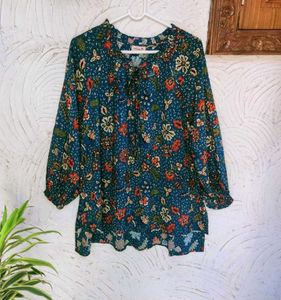 (New) Teal Green/Teal Blue Top