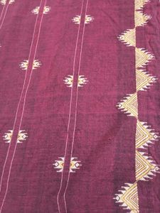 Maroon Wrap-around Festive Skirt