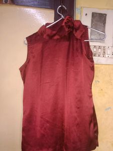 Cute Korean Red Top