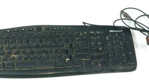 Keyboard Combo Microsoft &amp; Zibronic Unused Old Sto