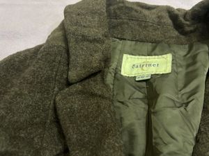 Brown Wool Blend Coat
