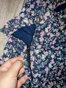 Floral Midi Skirt